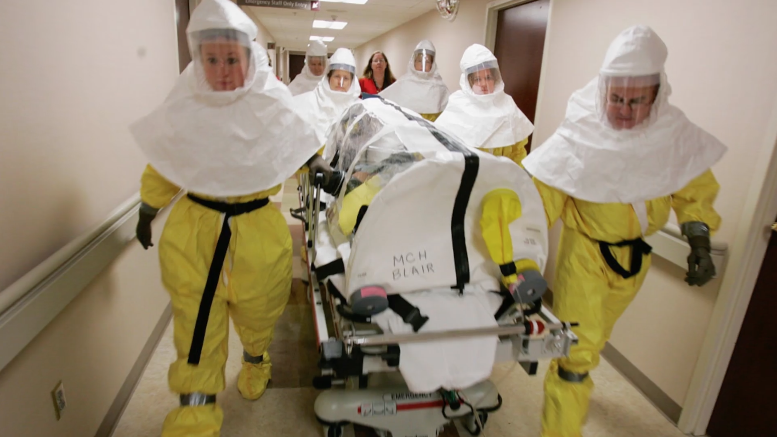 ebola patient in the hospital